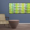 JUDD Jean contemporary artwork Sound Waves #2 in residential setting.