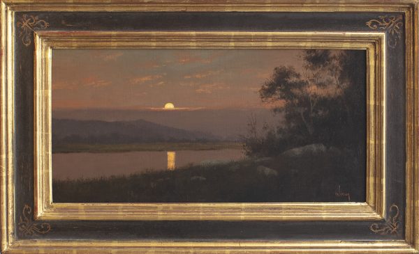 Summer Sunset.12x24.framed.small