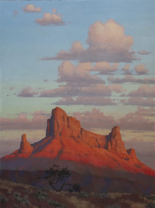 Sunset in the Desert.36x48.small