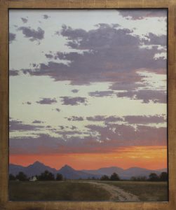 Twin Peaks Sunset.40x48.framed.small