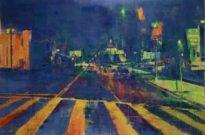 774 THE MAIN DRAG NEW YORK, NY OIL ON CANVAS 2021 40X60 14,400 copy