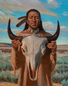 Buffalo Prayer 30x24