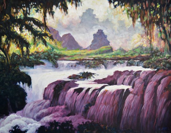 purple cascade