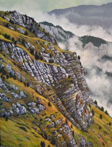 Alpine cliff
