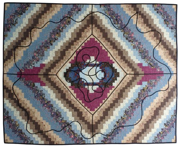 JUDD Jean Fractured 'Gello 5 showing artwork in horizontal orientation.