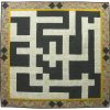 JUDD Jean Floral Crossword Puzzle full image of contemporary artwork by Wisconsin artist Jean M. Judd.