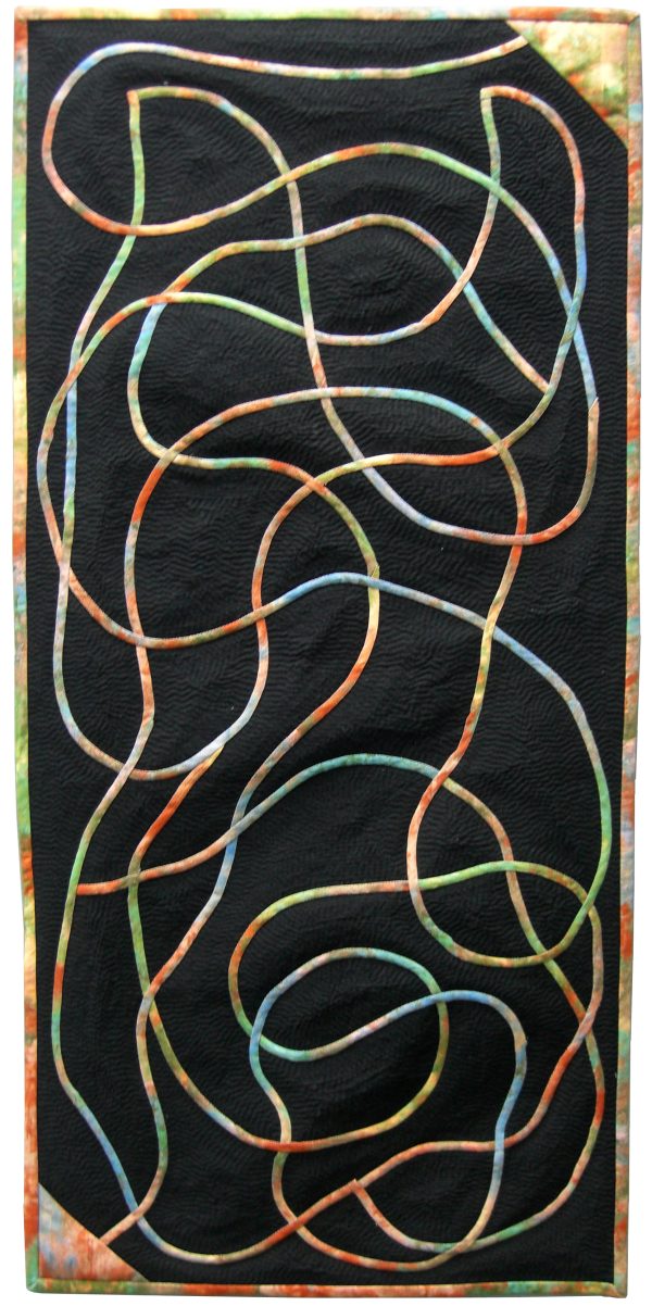 JUDD Jean Scribble 1 Dream Weaver shown in vertical display orientation.