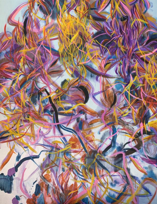 Being in harmony with universe11 1，Acrylic on canvas，48x36in，2022