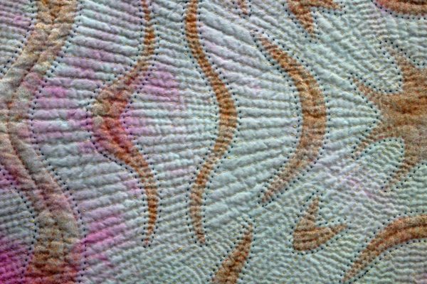 JUDD Jean Rusted Lace 6 closeup detail of contemporary artwork.