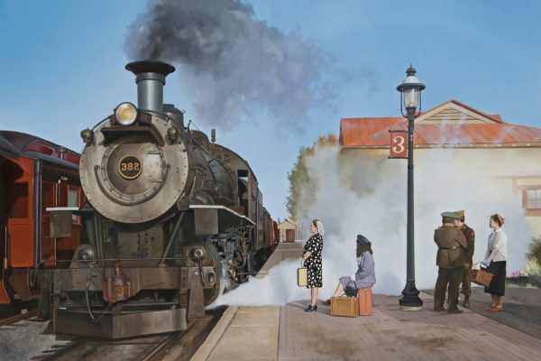 Alban Lee The Railway Station 24x36