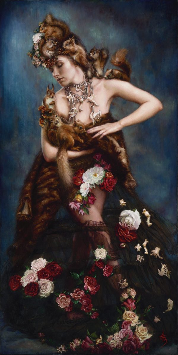 3. 'Lullaby of Woe', 24x48, oil on Belgian linen copy 2 copy copy