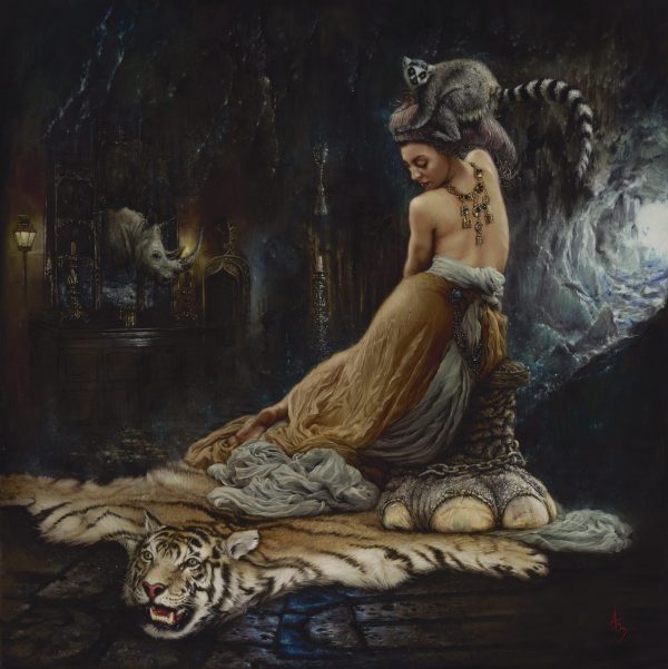 6. Trophies of Destruction, 40x40, oil on Belgian linen